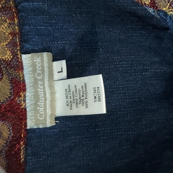 Coldwater Creek Denim jacket - Picture 3 of 5